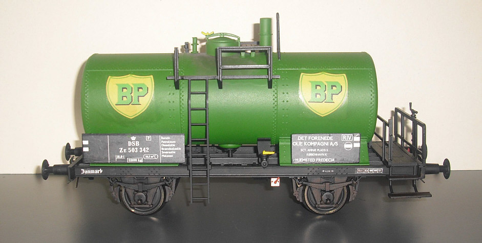 BP jernbanetankvogn DSB litra ZE nr. 503 042